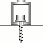 Pull test on fastener
